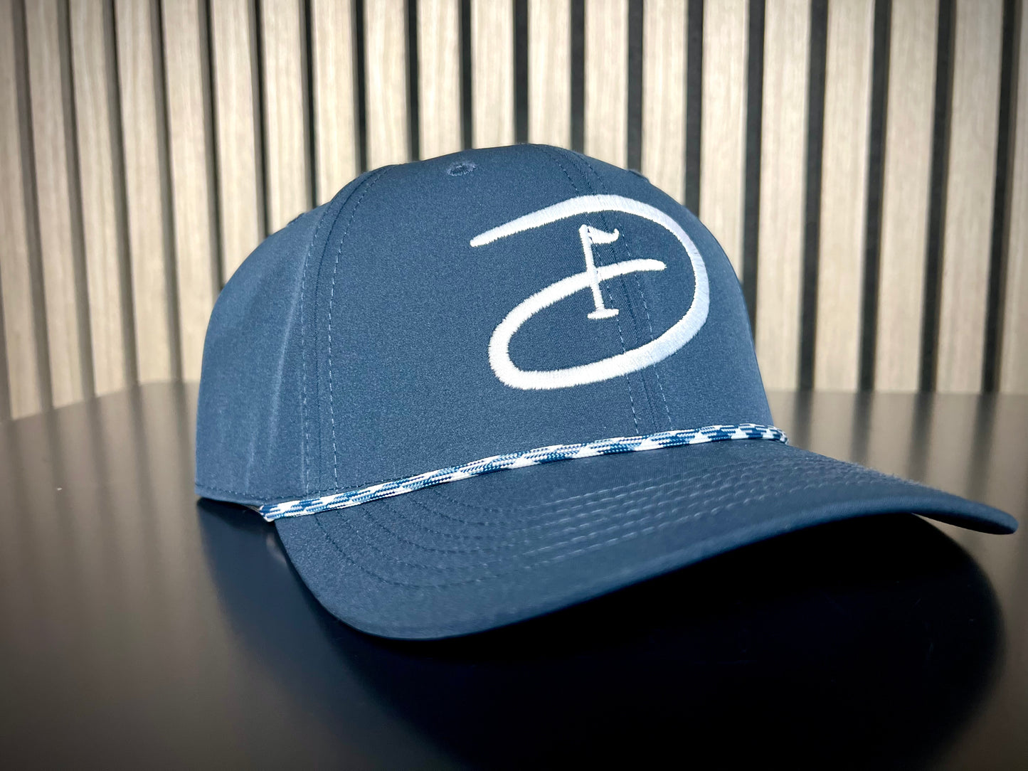 DHG Logo Cord Cap - Navy