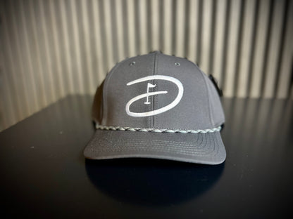 DHG Logo Cord Cap - Charcoal