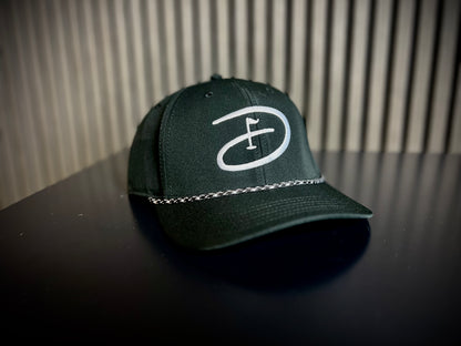 DHG Logo Cord Cap - Black